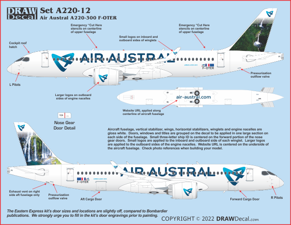 Air Austral Airbus A220-300 F-OTER - Image 2