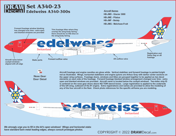 Edelweiss A340-300s - Image 2