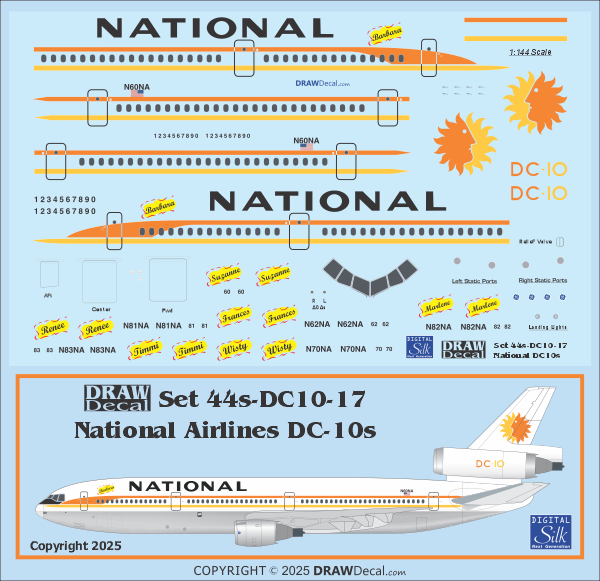 National "Sun King" DC-10s