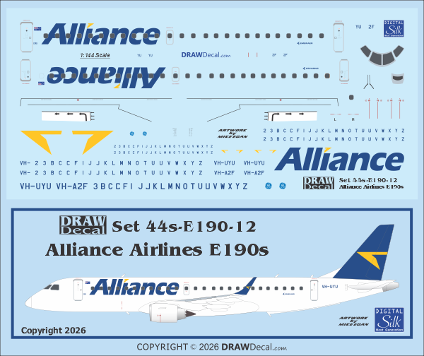 Alliance Airlines E190s