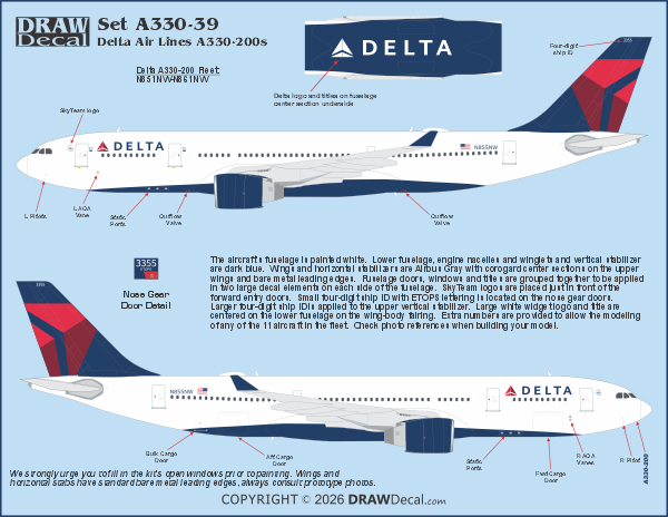 Delta Air Lines A330-200s - Image 2
