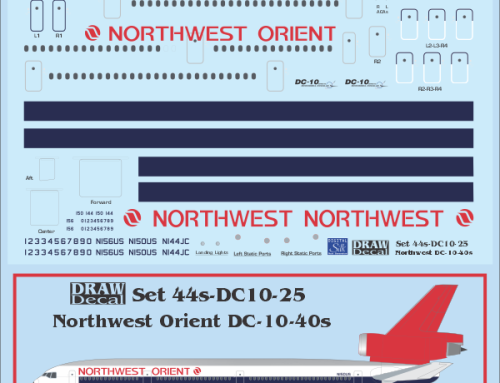 Northwest Orient DC-10-40s Released