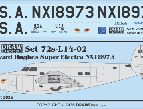 Howard Hughes Lockheed Super Electra NX18973 Released